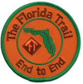 Patch awarded to hikers who complete the entire Florida Trail from end-to-end