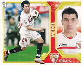 CROMO DE FÚTBOL - ESPAÑA - CAMPEONATO NACIONAL DE LIGA - 2.011/2.012 (EDICIONES ESTE - PANINI) MEDEL - SEVILLA F.C. - Nº 8 (NUEVO) 0,20€.