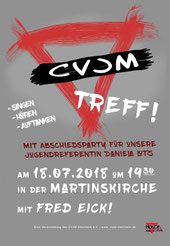vergrößerbarer Flyer: CVJM-Treff