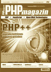 Cover-Foto: PHP Magazin 2.2013