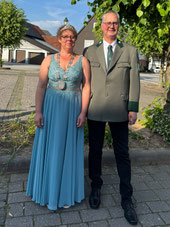 Königspaar 2019 Thomas Briel und Tanja Hoffmann