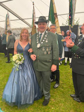 Königspaar 2019 Thomas Briel und Tanja Hoffmann