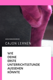 Cajon spielen Unterricht