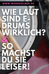elektro Schlagzeug leise
