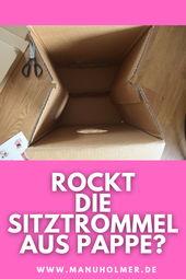 Test Sitztrommel Pappe