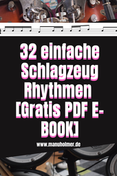 Einfache Schlagzeug Rhythmen kostenloses PDF E-Book