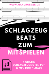 Schlagzeug Beats zum Mitspielen