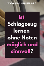 Ohne Noten Schlagzeug lernen