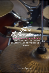 Rhythmusübungen Schlagzeug und Cajon Ideen