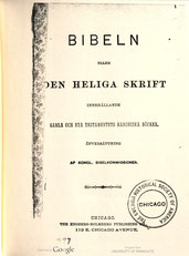 Bibelkomissionen Bible 1890