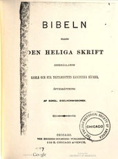 Bibelkomissionen Bible 1890