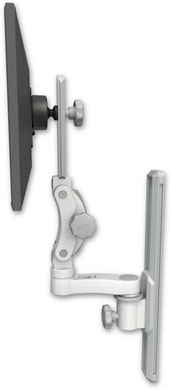 ウォールトラック式モニターアーム ショートアーム15.2cm｜省スペース設置｜ASUL550-T19-AS1