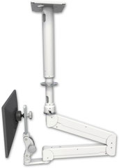 ASELP6220-XT12  天井取付 天吊り 垂直昇降式ディスプレイアーム  延長ポールXT12タイプ（48.3～66cm）