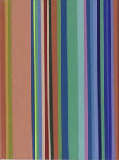 Streifen Variationen VII | 2021 | 30 x 24 cm | Acryl auf Leinwand 