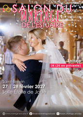 Salon du mariage de l’Estuaire - 27 et 28 Février 2027