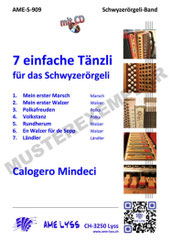 Notenheft 7 einfache Tänzli