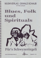 Notenheft Blues, Folk und Spirituals