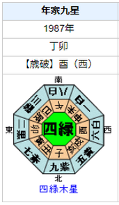 若村麻由美さんの性格・運気・運勢とは？