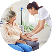 Spitex Dihei unterstützt Sie auch bei einer Krebsdiagose oder hilft bei der Umsetzung der Therapie.