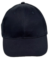 Kappe uni 6-Panel navy blau
