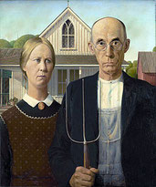 Grant Wood - American Gothic