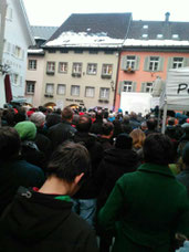Sonntagsdemo in Bludenz Bild: Juliane Alton FB