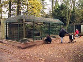 Voliere im Vogelpark-Wattenscheid.