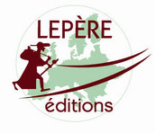 logo lepère édition, guide du chemin de compostelle