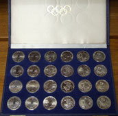 10 DM Silber Gedenkmünzen Olympiade 1972 München