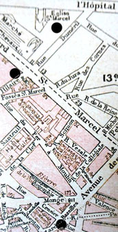 Plan du quartier