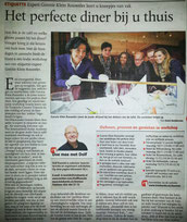 Artikel TC Tubantia Workshop 'Het perfecte diner thuis'