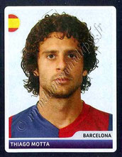 N° 013 - Thiago MOTTA (2006-07, Barcelone, ESP > Jan 2012-??, PSG)