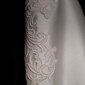 Wedding dress alterations, lace.