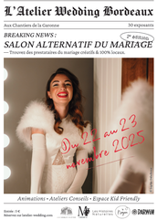 Salon Alternatif du Mariage de Bordeaux - 22 et 23 Novembre 2025