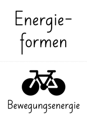 Kopiervorlage Karten Energieformen