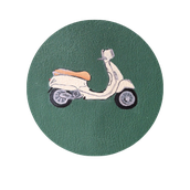 persoonlijke details op golftas
