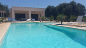 Pool von Villa Tempo delle Stelle als Ferienhaus in Apulien zu mieten