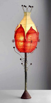 lampe, luminaire, jean-marc rohart, artisanat d'art