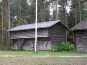 Alte Kornspeicher im Freilichtmuseum - © Blockhaus Kuusamo