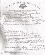 “George Bush Certificate of Disability for Discharge”   (click to enlarge)