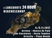 COUP 24 HOUR Beachcleanup, #lanzarote24hourbeachcleanup