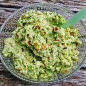 Cremiger Avocado Dip Guacamole Rezept Snacks