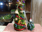 X'masオーナメントセット【花屋まるよし】