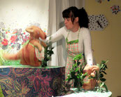 spectacle de marionnettes toute petite enfance Pilou le kangourou