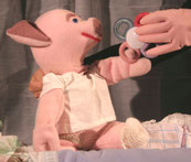 spectacle de marionnettes toute petite enfance Laisse tomber