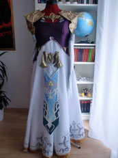 Zelda, twilight princess, Kostüm, Cosplay, Kleod, Ballkleid, Fantasy, LARP, Ren Faire, Mittelalter, Theater