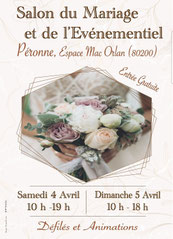 Salon du mariage et de l'événementiel - 04 et 05 Avril 2026