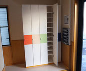 玄関内シューズボックス