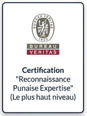 Logo Bureau Véritas Reconnaissance Punaise Expertise