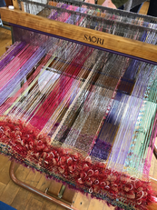 天理の花えみ　奈良県天理市の手織り体験